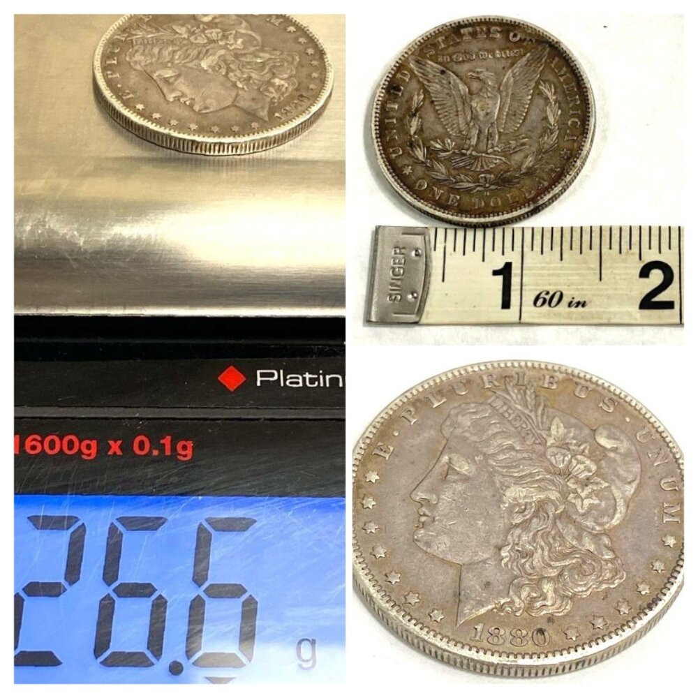 Collector find genuine silver piece silver coin